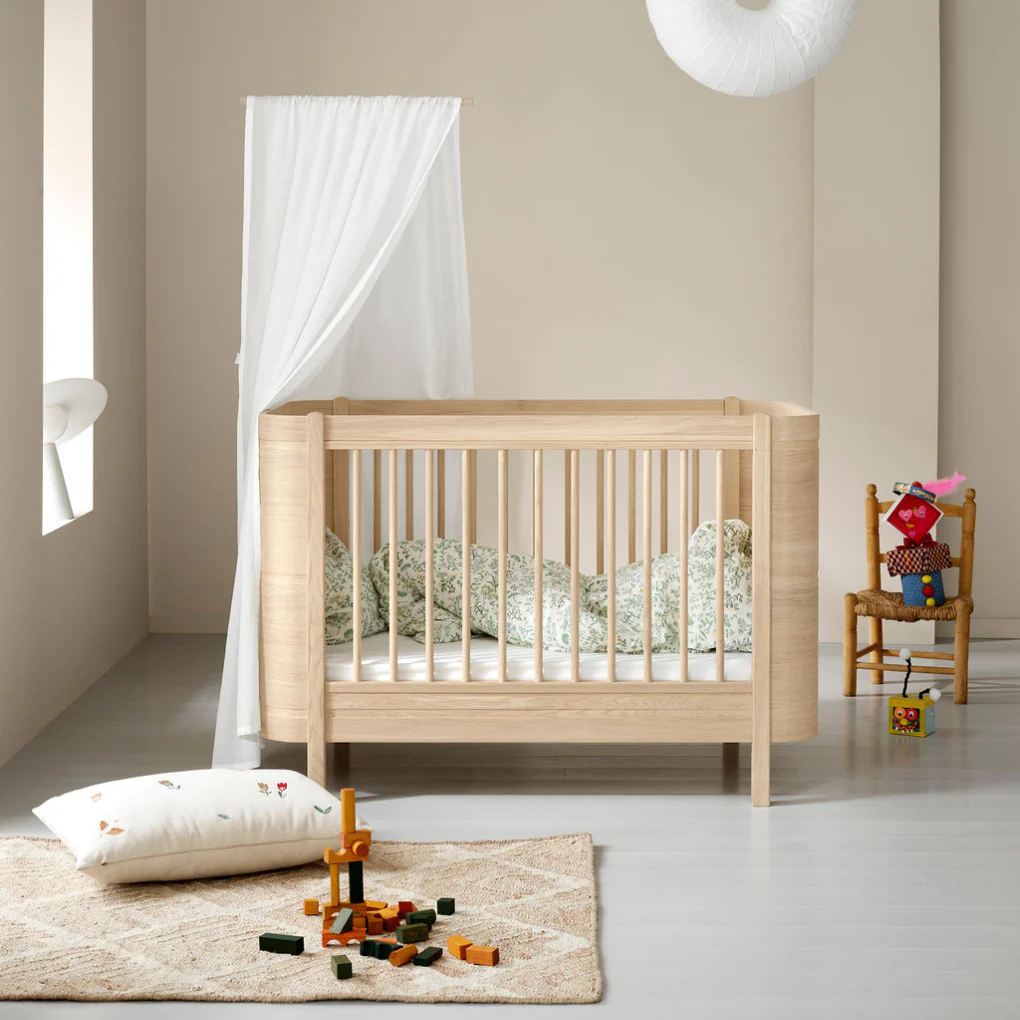 Oliver Furniture  Wood Mini+ Babybett exkl. Umbauset Juniorbett  Eiche - Image 2