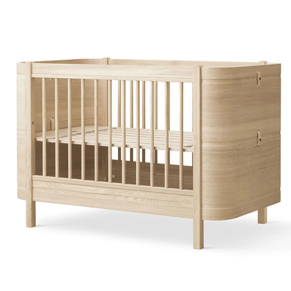Oliver Furniture  Wood Mini+ Babybett exkl. Umbauset Juniorbett  Eiche - Image 5