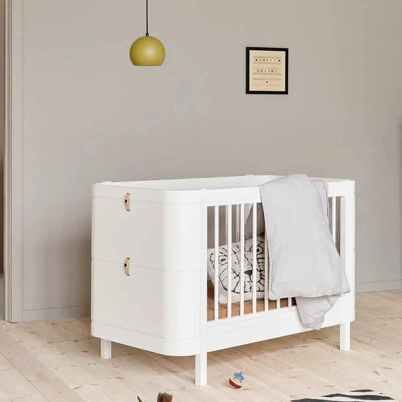 Oliver Furniture  Wood Mini+ Babybett exkl. Umbauset Juniorbett  Weiss - Image 2