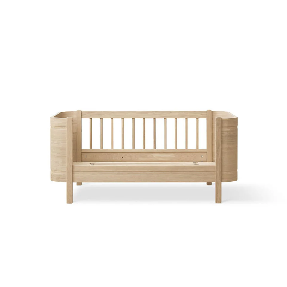 Oliver Furniture  Wood Mini+ Babybett inkl. Umbauset Juniorbett  Eiche - Image 14