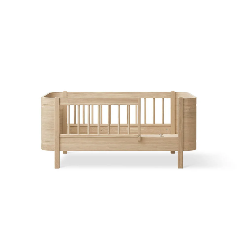 Oliver Furniture  Wood Mini+ Babybett inkl. Umbauset Juniorbett  Eiche - Image 7