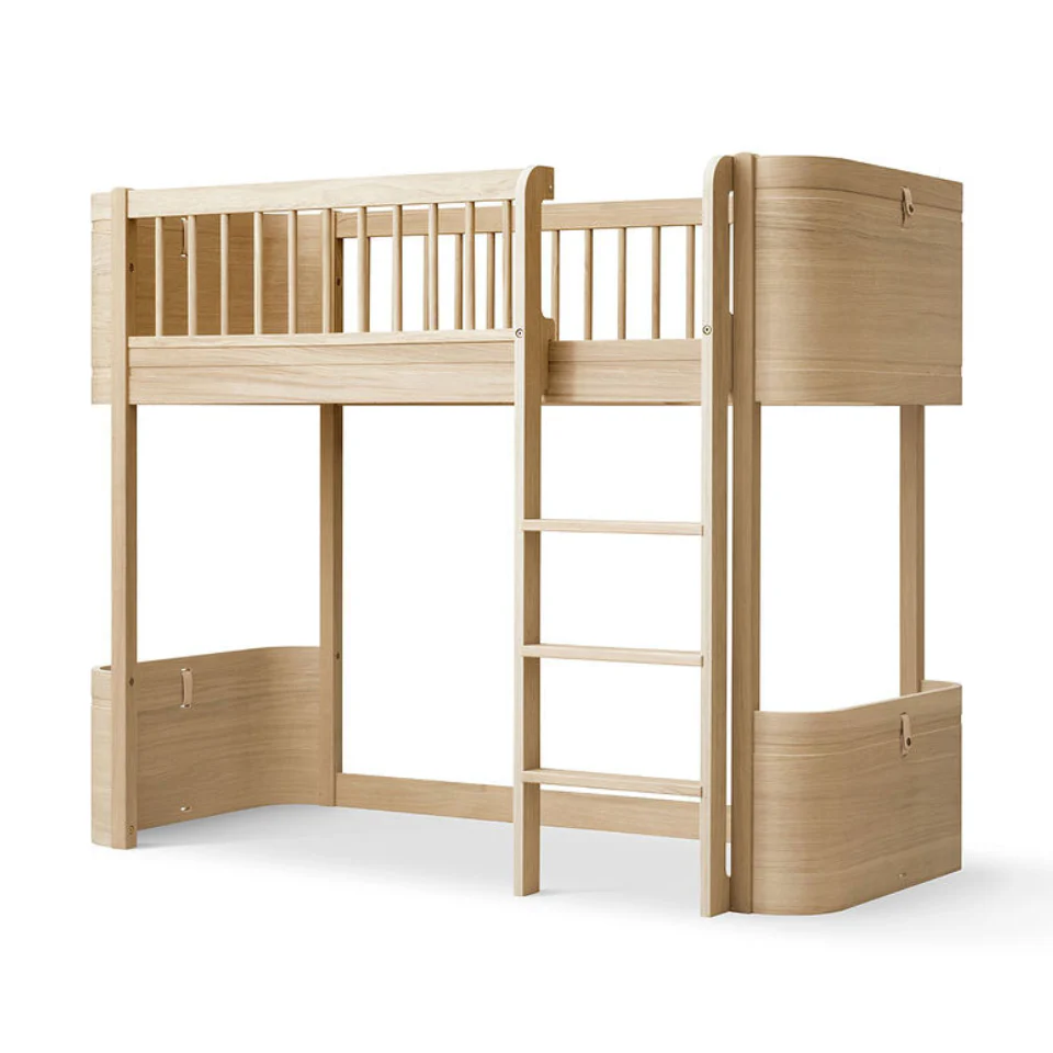 Oliver Furniture  Wood Mini+ Halbhohes Hochbett  Eiche - Image 3
