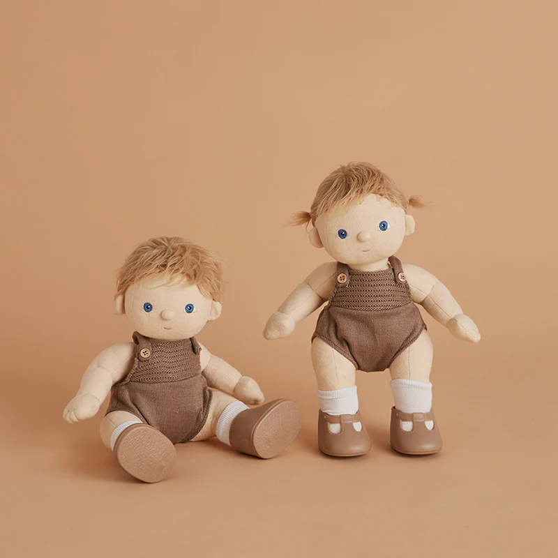 Olli Ella Puppe Dinkum 'Poppet'  Taupe - Image 4