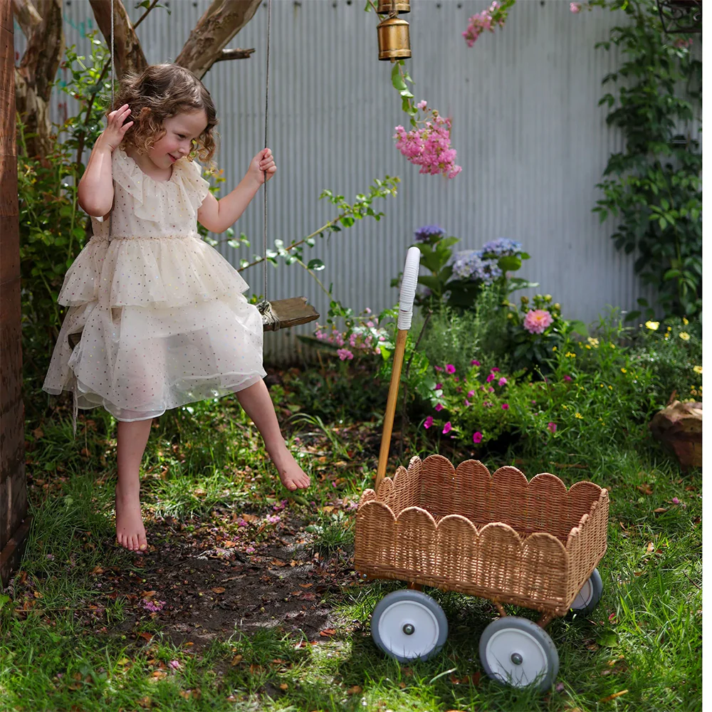 Olli Ella  Kinder-Bollerwagen 'Petal Wonder' Natural - Image 2