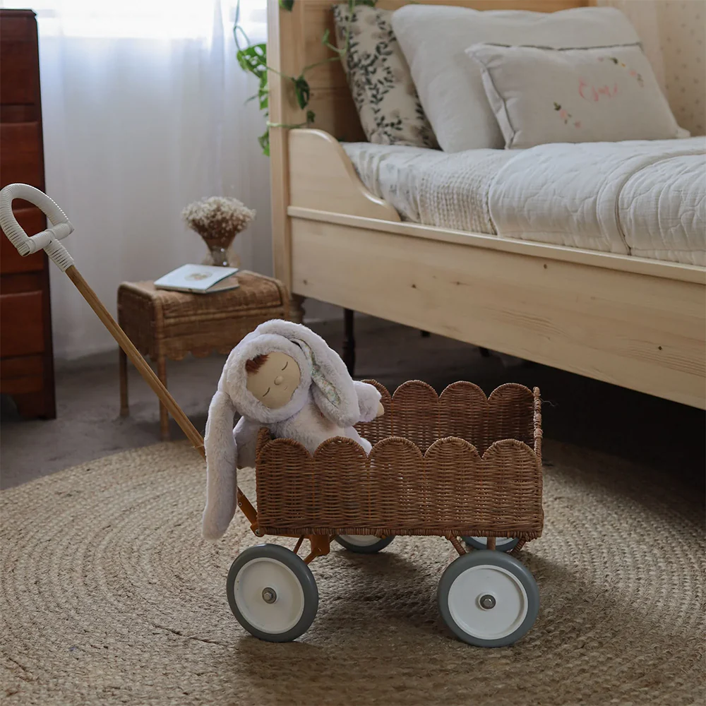 Olli Ella  Kinder-Bollerwagen 'Petal Wonder' Natural - Image 4