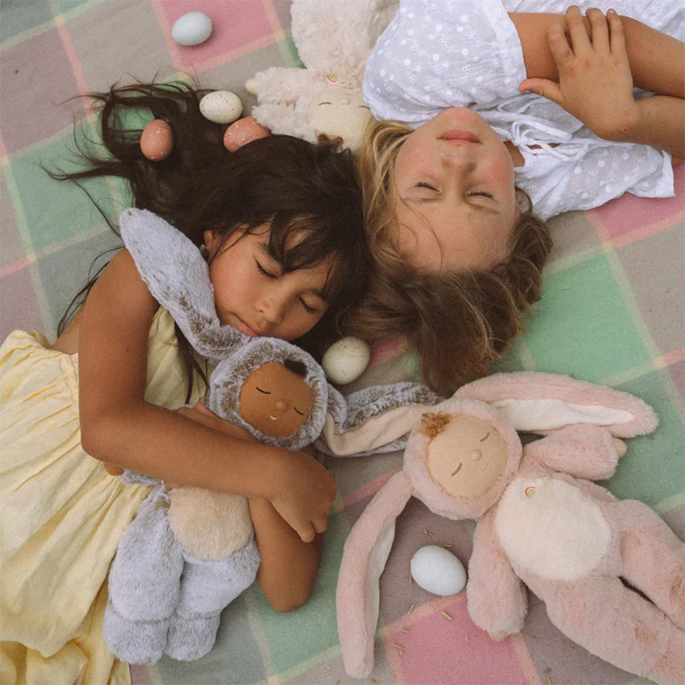 Olli Ella Puppe Cozy Dinkum 'Bunny Muffin' Cocoa - Image 6