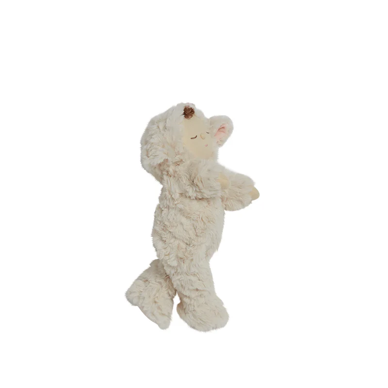 Olli Ella Puppe Cozy Dinkum 'Lamby Pookie' Vanilla - Image 5