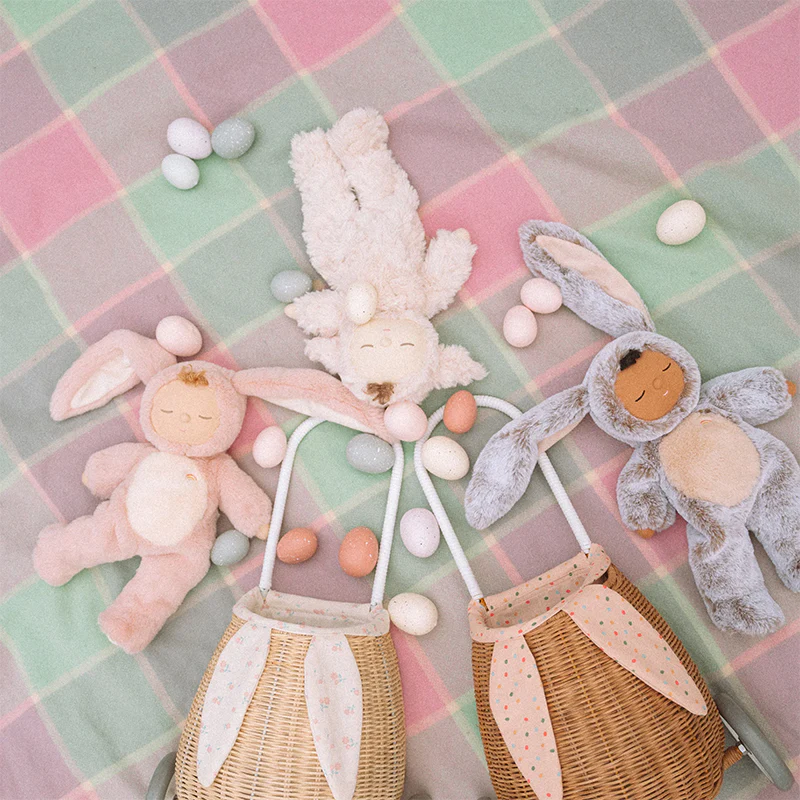 Olli Ella Puppe Cozy Dinkum 'Lamby Pookie' Vanilla - Image 6
