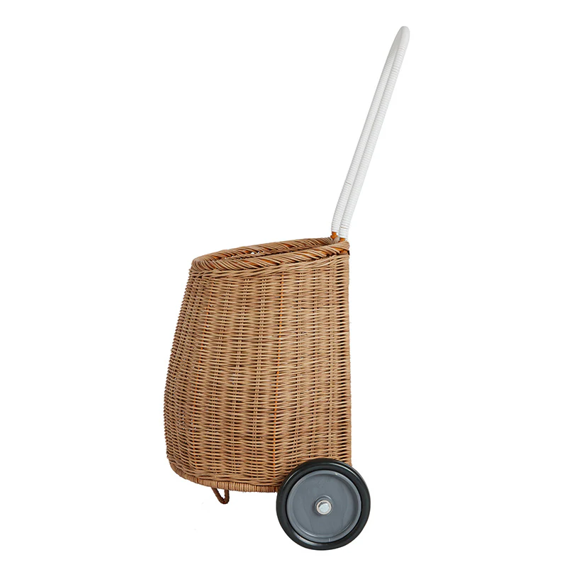 Olli Ella  Rattan Trolley 'Big Luggy' Natural - Image 3