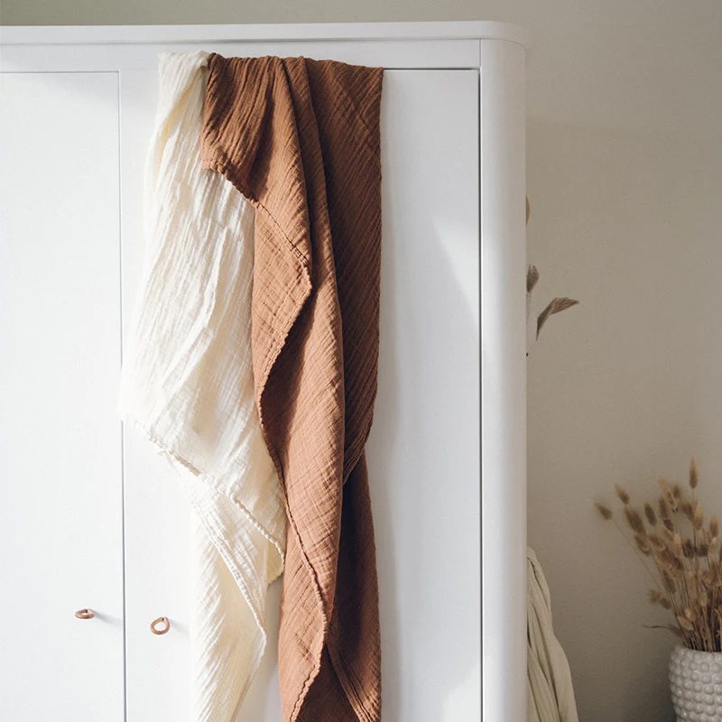 Petit Stellou  Mulltuch Nooshi Blanket  Milk - Image 7
