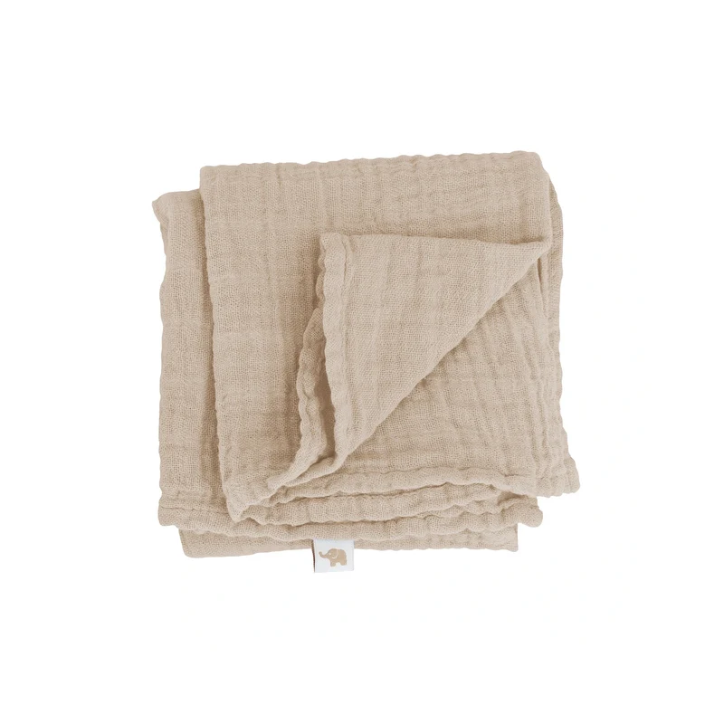 Petit Stellou  Mulltuch Nooshi Cuddle  Sand - Image 3