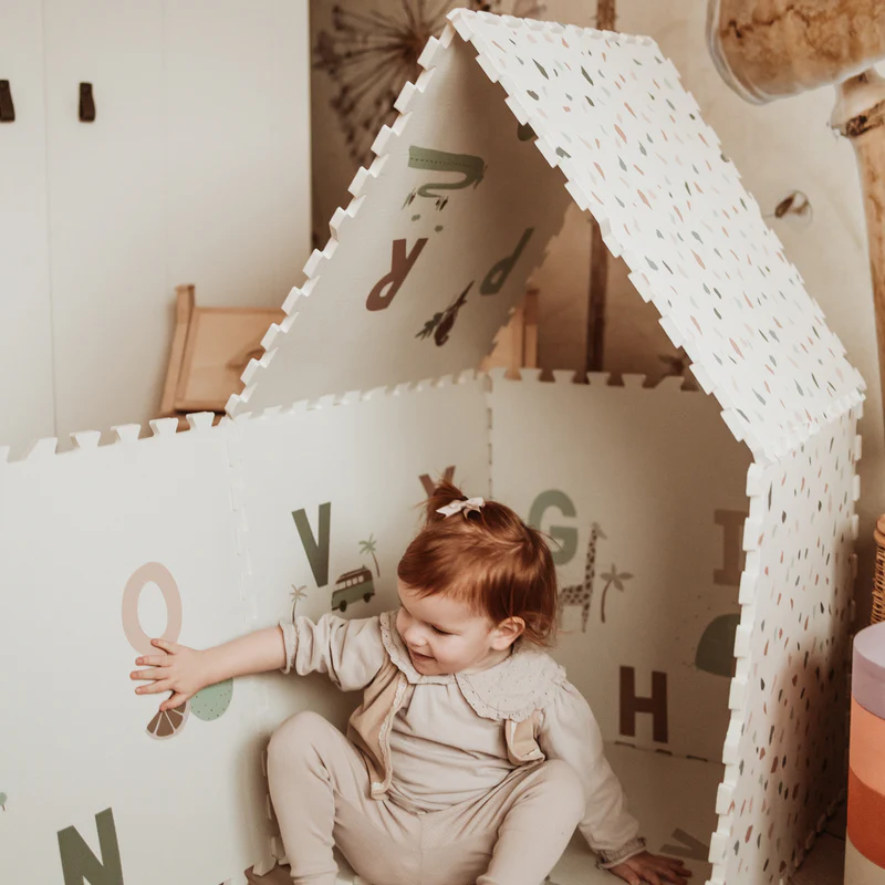 Play&Go  2 in 1 Puzzlematte 'EEVAA' doppelseitig  Alphabet - Image 14