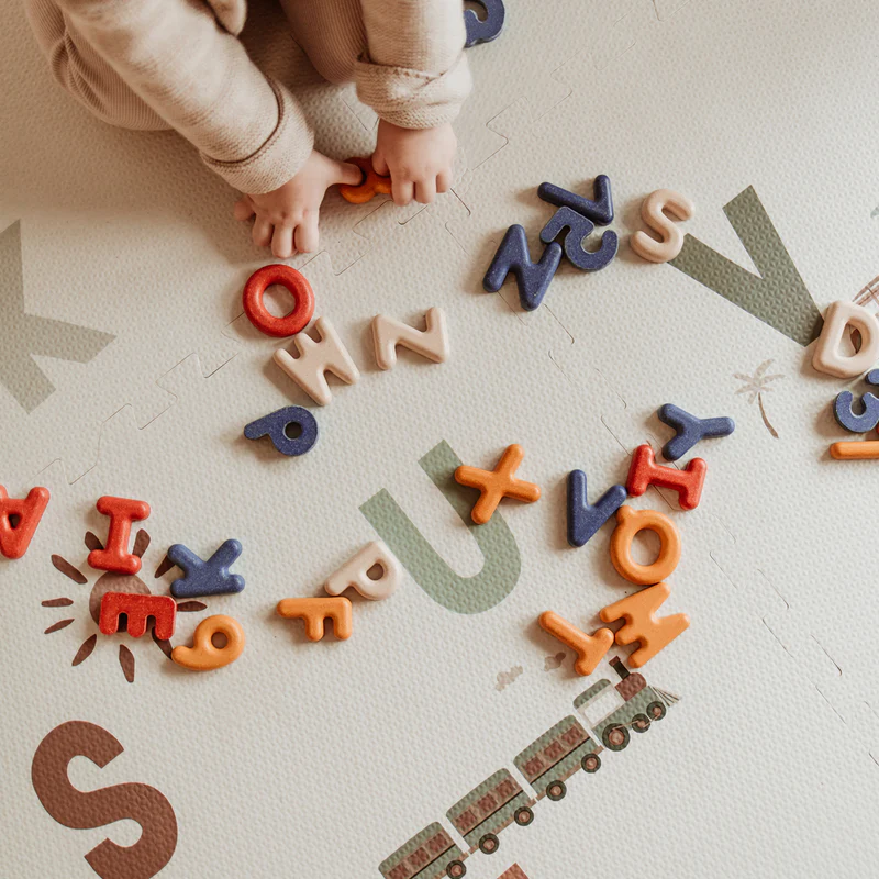 Play&Go  2 in 1 Puzzlematte 'EEVAA' doppelseitig  Alphabet - Image 2