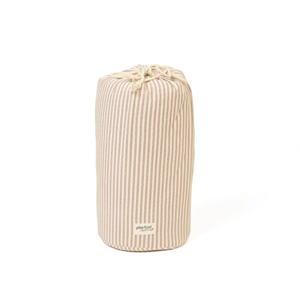 Play&Go  3 in 1 Spielmatte  Soft Stripes Brown - Image 5