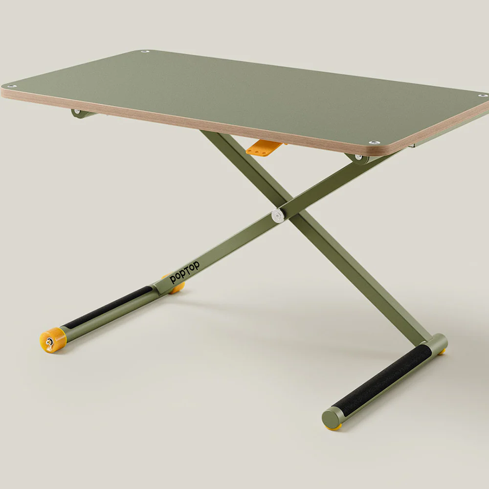Poptop Höhenverstellbarer Kinderschreibtisch Grün - Image 3