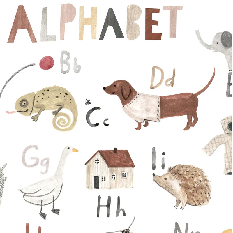 POVALALA  Poster A2   Alphabet - Image 3