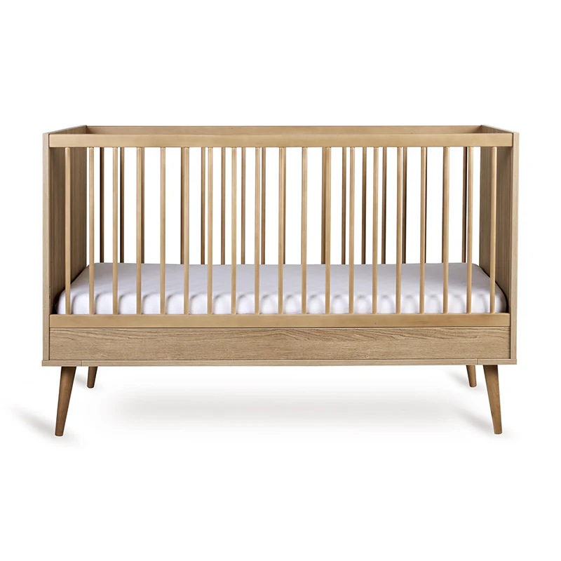 Quax Baby- und Kinderbett 70 x 140 'Flow' Honey Ash - Image 5