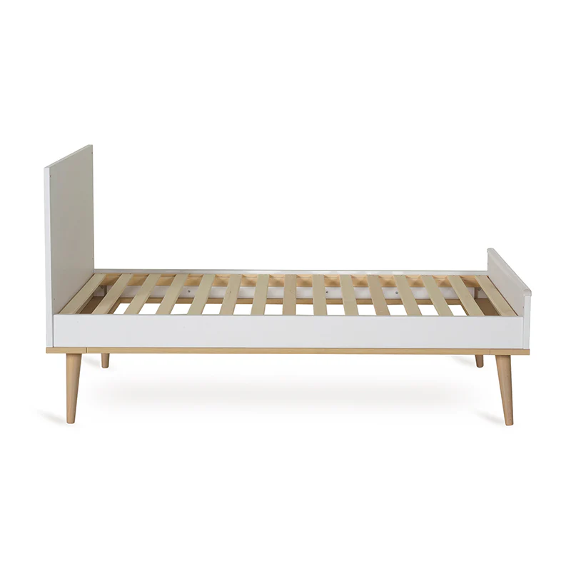 Quax Baby- und Kinderbett 70 x 140 'Flow' White - Image 3