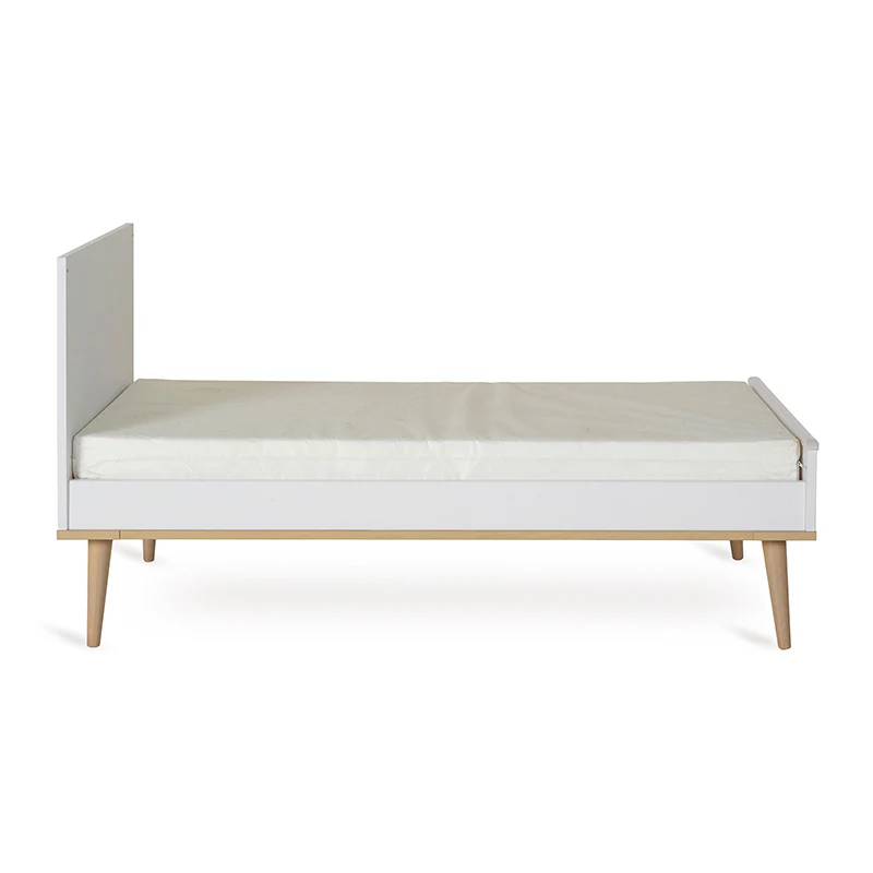 Quax Baby- und Kinderbett 70 x 140 'Flow' White - Image 4