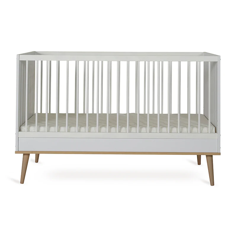 Quax Baby- und Kinderbett 70 x 140 'Flow' White - Image 6