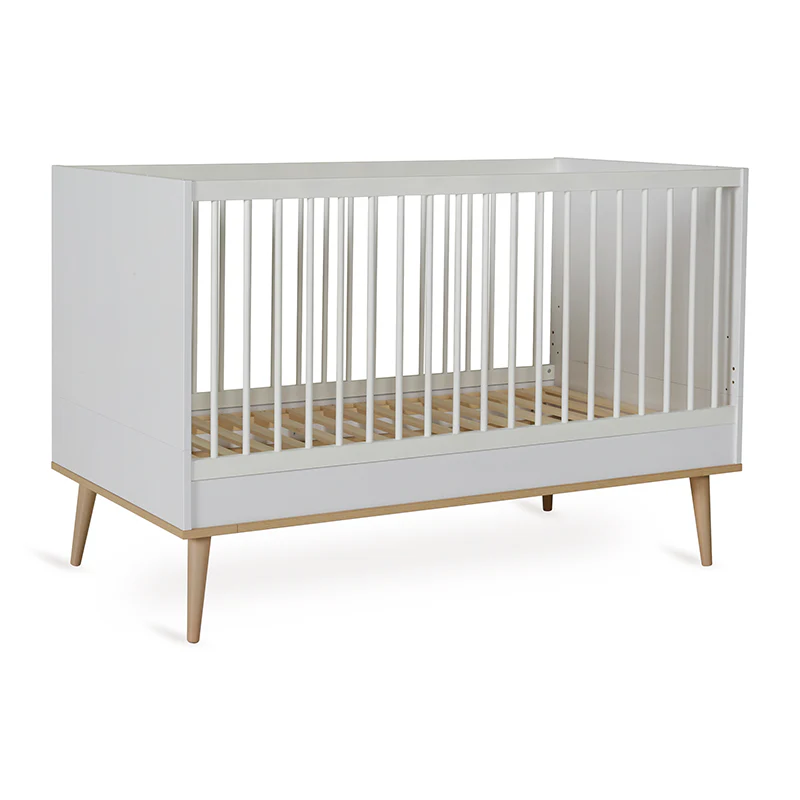 Quax Baby- und Kinderbett 70 x 140 'Flow' White - Image 7