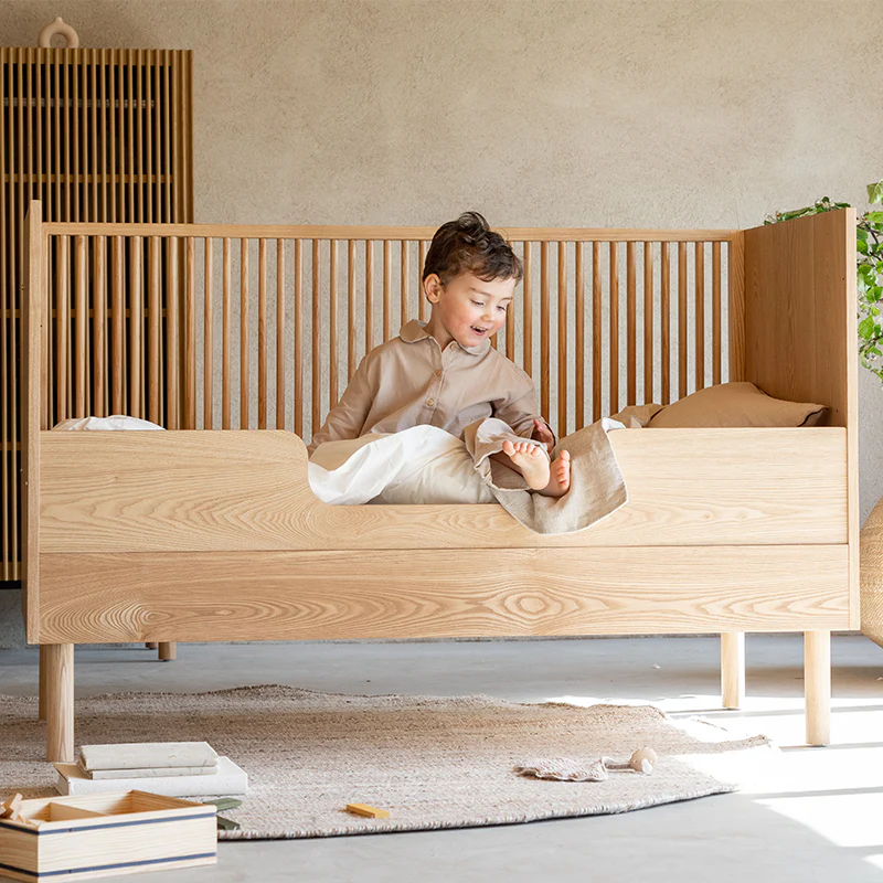 Quax Babybett 70 x 140 'Hai No Ki' Natural Ash - Image 9