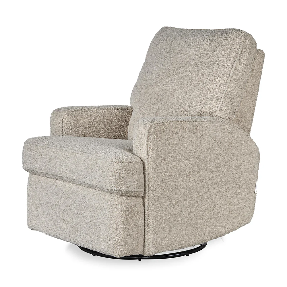 Quax Elektrischer Liegesessel 'Swivel & Gliding' Teddy Taupe - Image 11