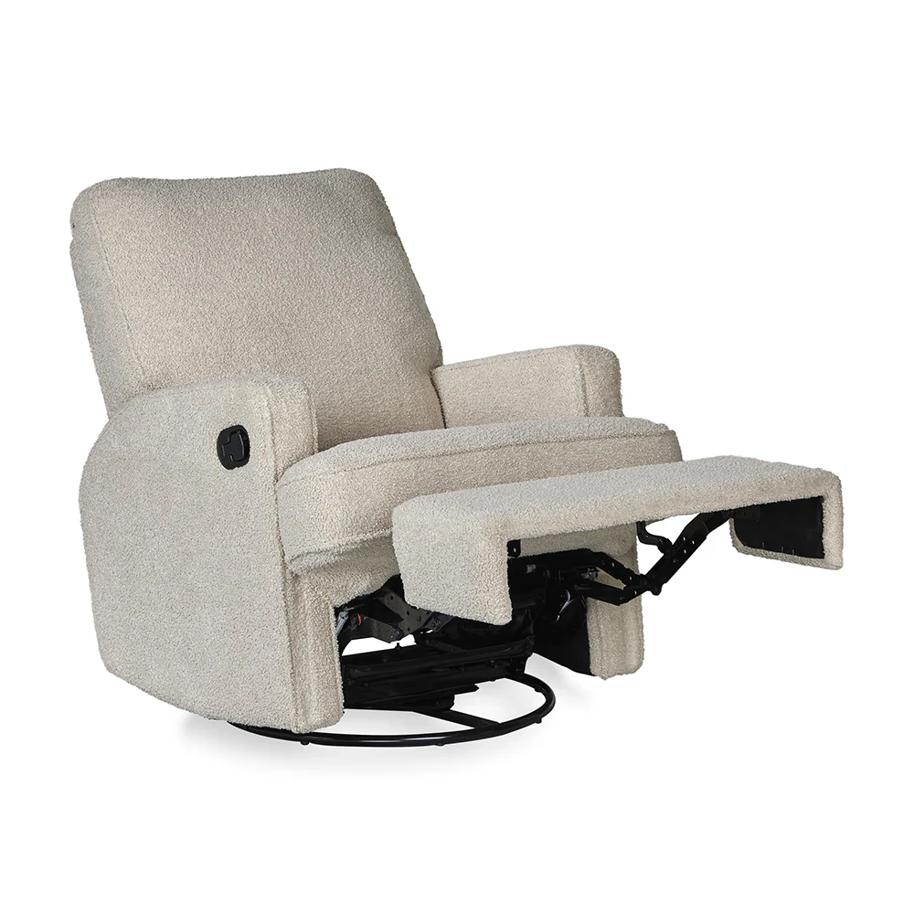 Quax Elektrischer Liegesessel 'Swivel & Gliding' Teddy Taupe - Image 2