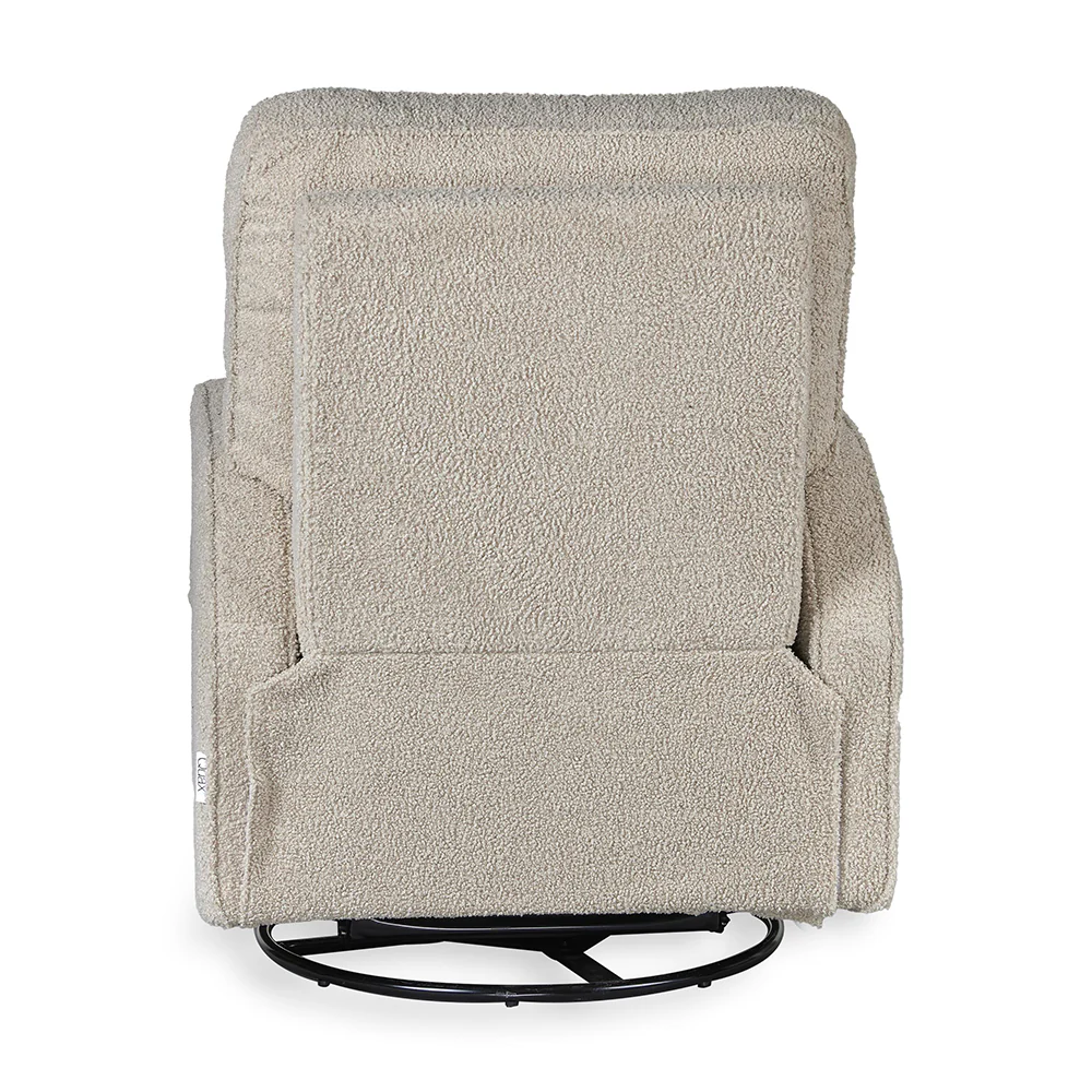 Quax Elektrischer Liegesessel 'Swivel & Gliding' Teddy Taupe - Image 8
