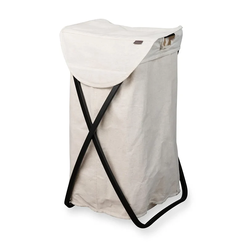 Quax faltbarer Wäschekorb Beige/Black - Image 3