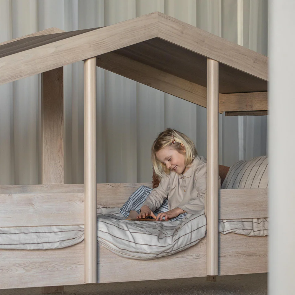 Quax Hausbett 'Cottage' 90 x 200 cm Natural Ash - Image 2