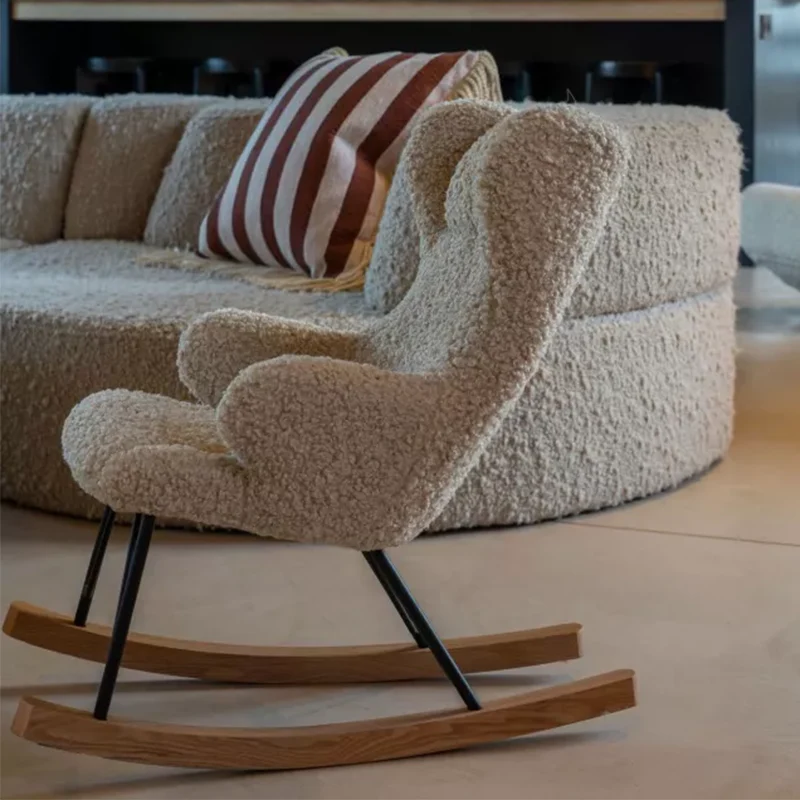 Quax Kinder Schaukelsessel 'De Luxe' Sheep - Image 4