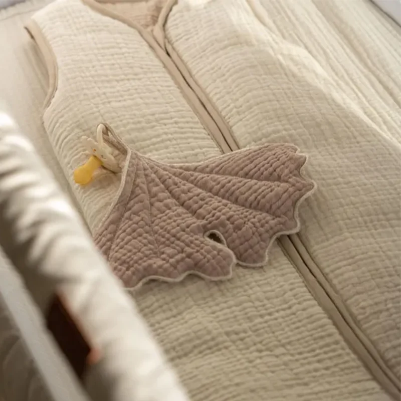 Quax Musselin Alljahresschlafsack 3-20 M 'Natural Collection' Clay - Image 3