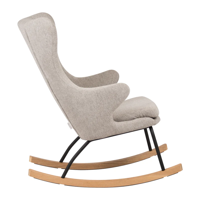 Quax  Schaukel-/Stillsessel De Luxe  Sand Grey - Image 3