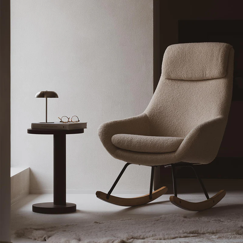 Quax Schaukel-/Stillsessel 'Nordic' Sheep Beige - Image 2