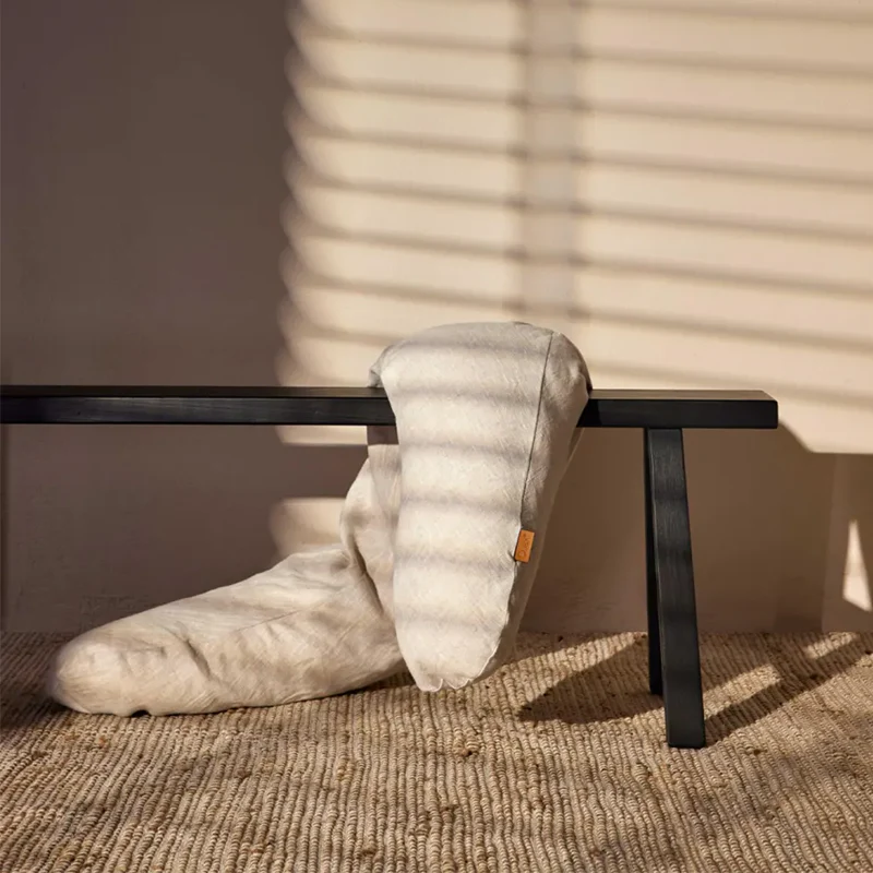 Quax Stillkissen aus Leinen XL Linen Natural - Image 4