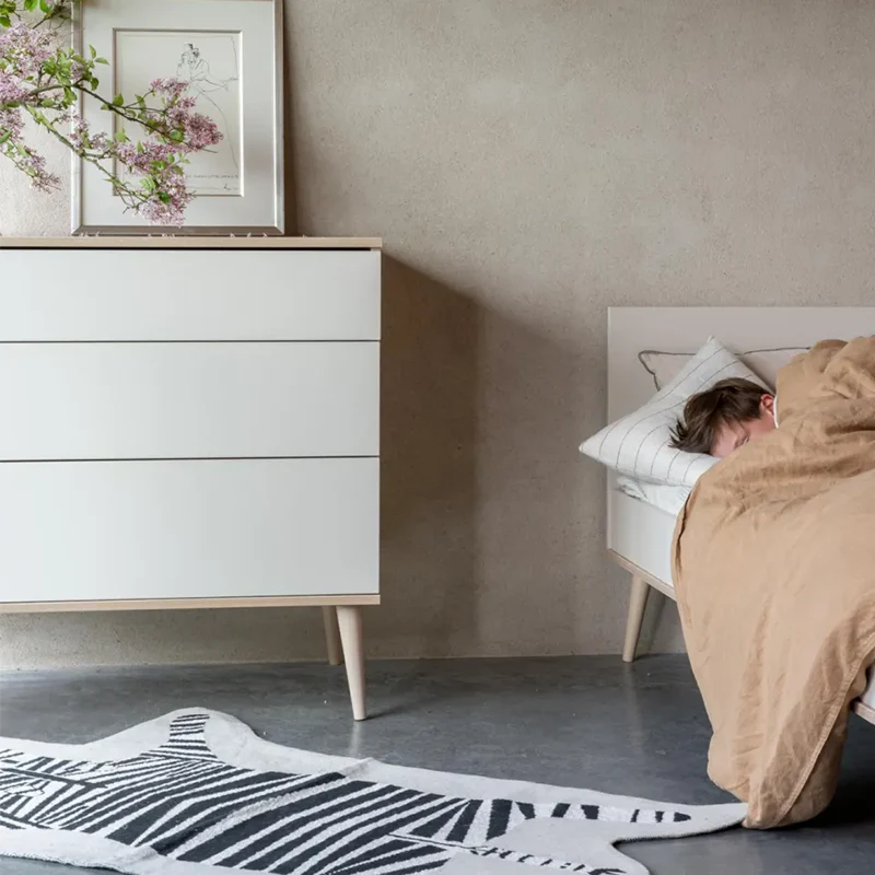 Quax Umbauset Babybett zum Juniorbett 70 x 170 'Flow' Clay - Image 3