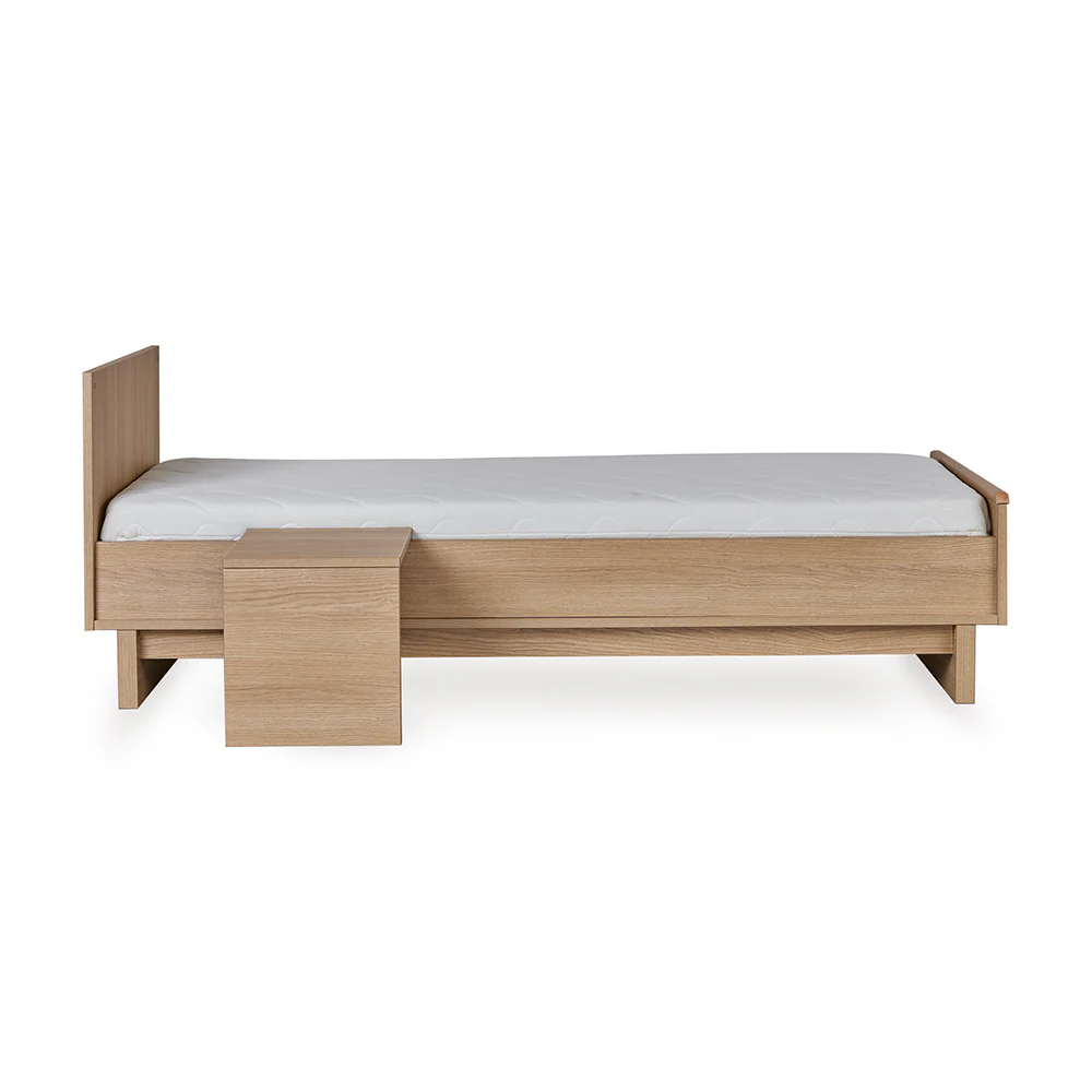 Quax Umbauset Babybett zum Juniorbett 70 x 170 'Kyo' Honey Ash - Image 4