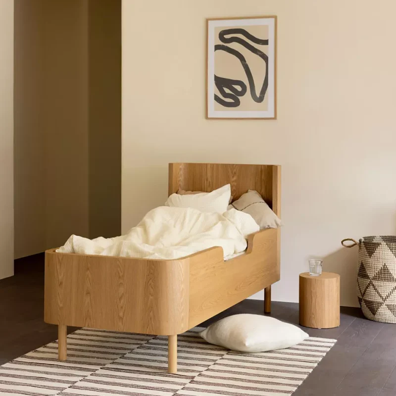 Quax Umbauset Babybett zum Juniorbett 70 x 170 'Yume' Natural Ash - Image 3