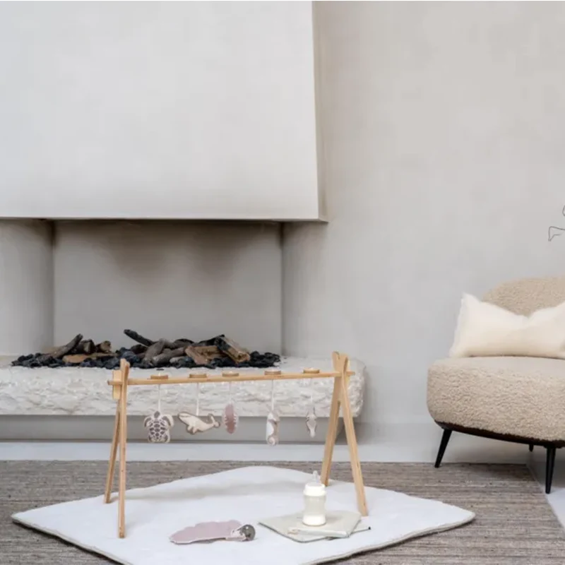 Quax Wendbare Musselin Spielmatte 'Natural Collection' Clay - Image 3