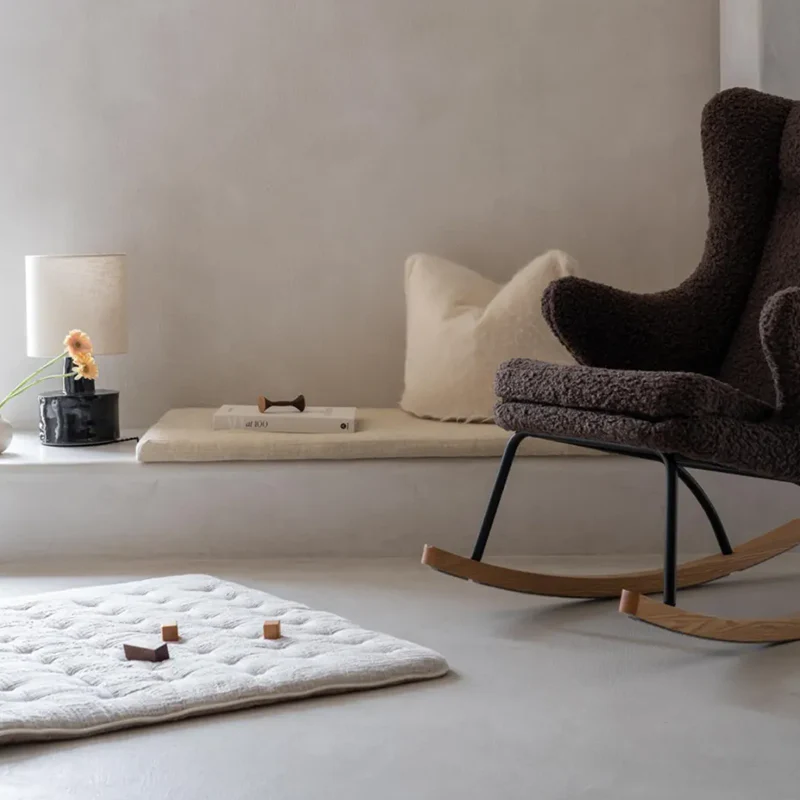 Quax Wendbare Musselin Spielmatte 'Natural Collection' Clay - Image 4