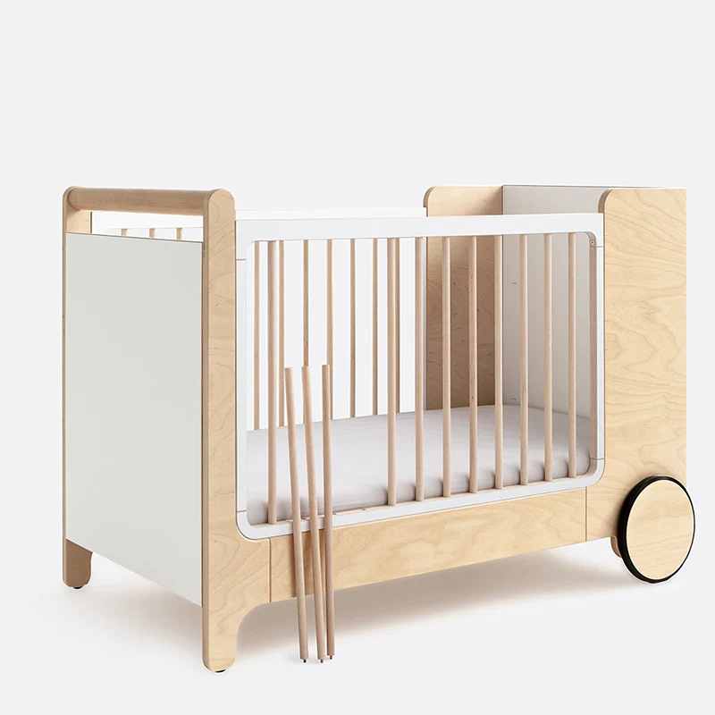 Rafa Kids Schaukelbett für Babys Weiss - Image 3