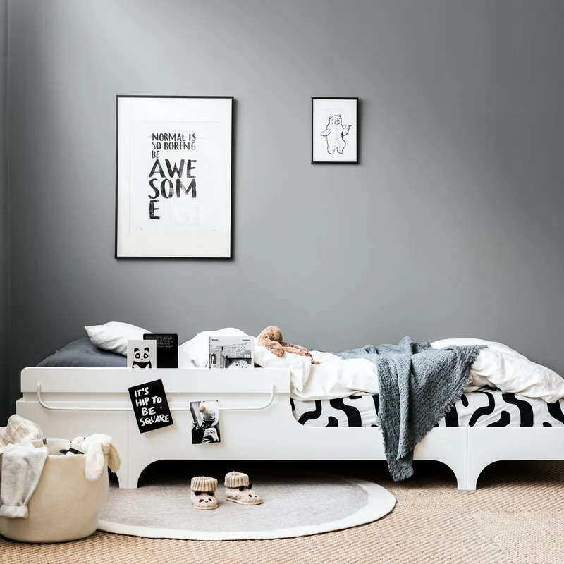 Rafa Kids  Jugendbett A90 90 x 200 cm  Weiss - Image 3