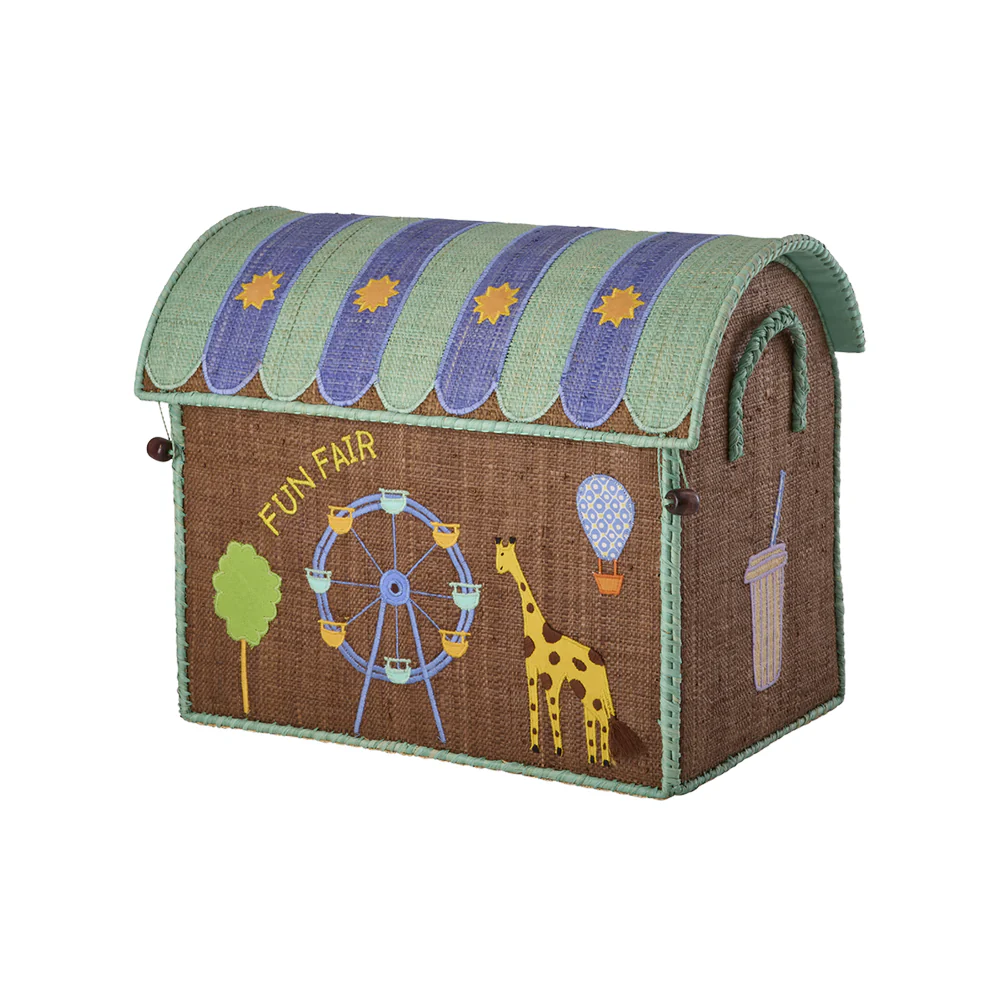 Rice Aufbewahrungskorb Klein 'Fun Fair' Mint - Image 3