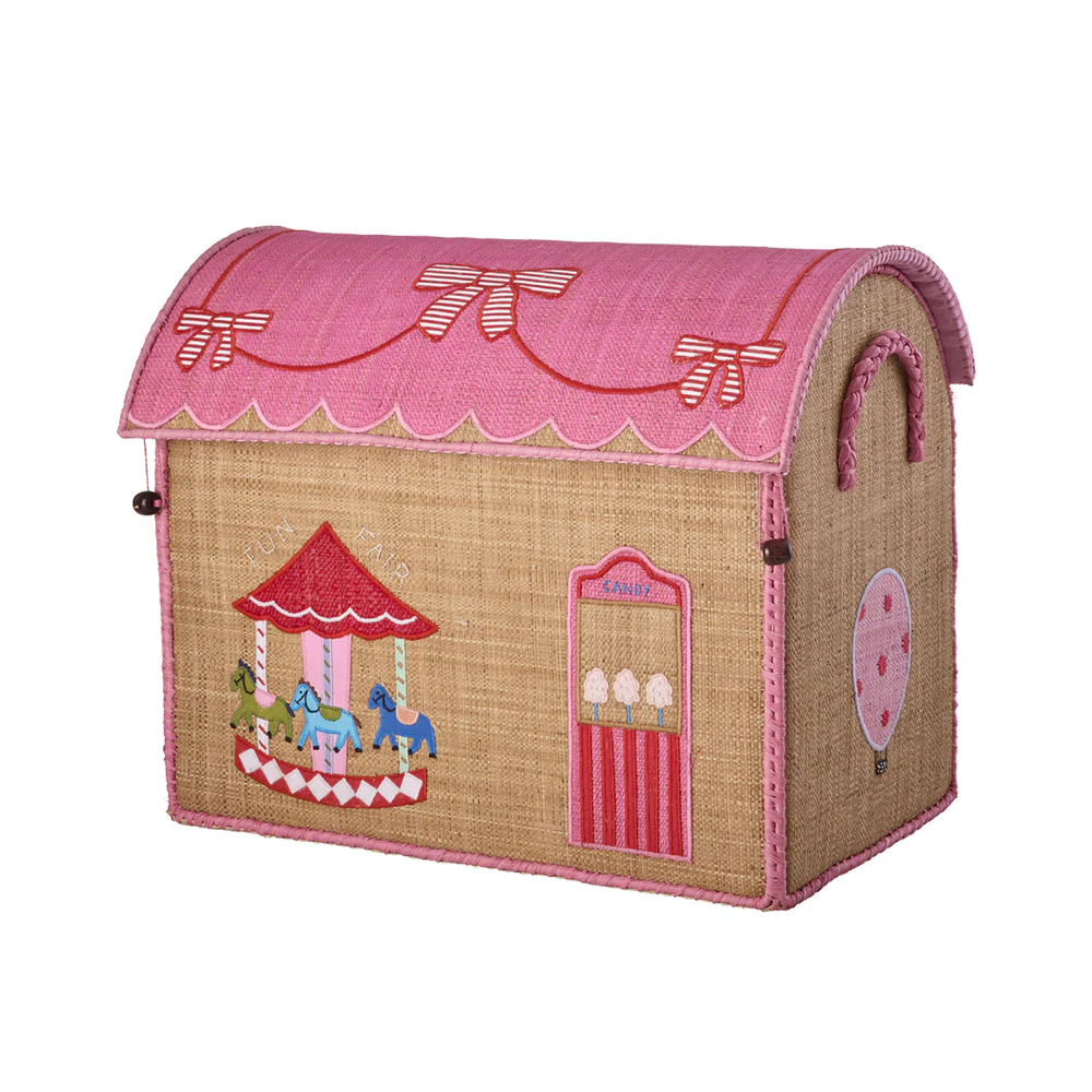 Rice Aufbewahrungskorb Mittel 'Fun Fair' Pink - Image 3