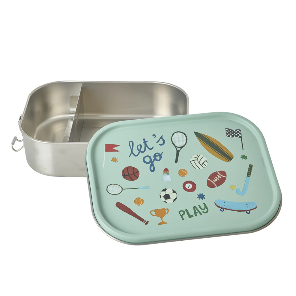 Rice  Kinder Lunchbox 'Sports' Gross Soft Green - Image 3