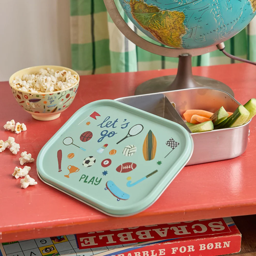 Rice  Kinder Lunchbox 'Sports' Gross Soft Green - Image 4