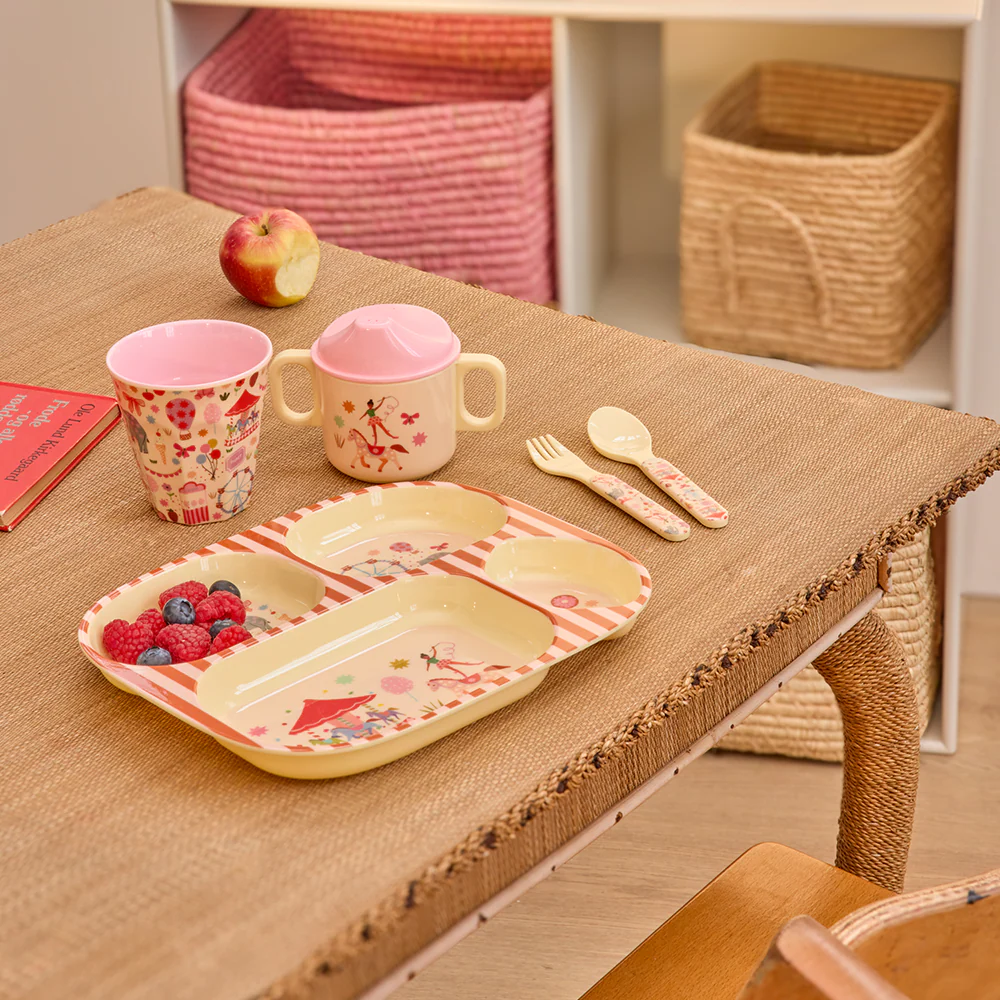 Rice Löffel und Gabel 'Fun Fair' Pink - Image 2