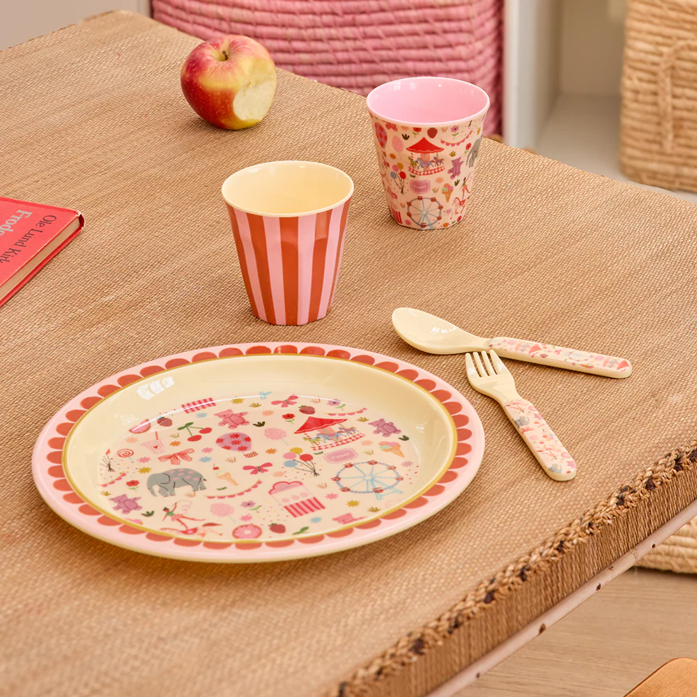 Rice Löffel und Gabel 'Fun Fair' Pink - Image 4