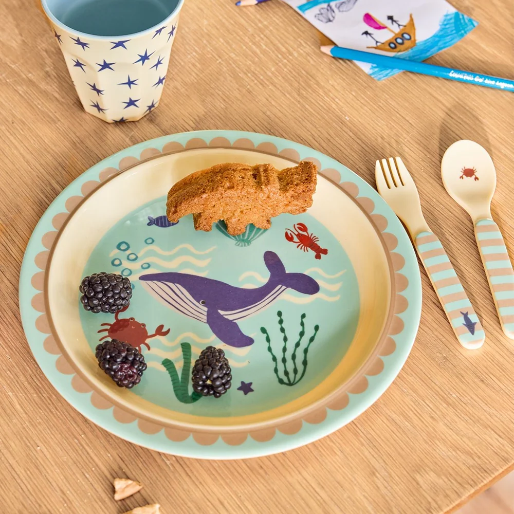 Rice Löffel und Gabel 'Ocean' Blue - Image 3